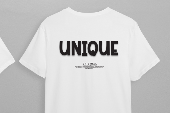 Modern Font preview 2