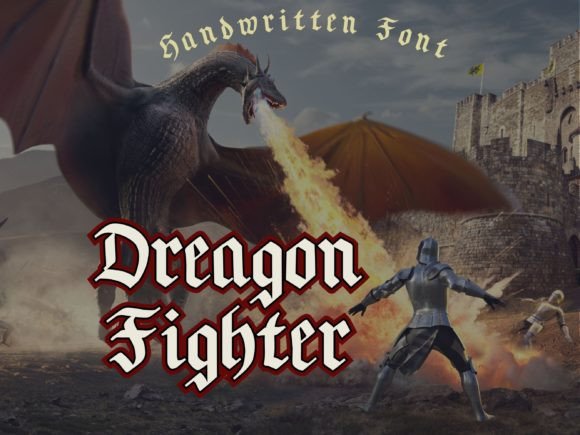 Blackknight Font preview 3