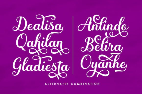 Amdeira Font preview 4
