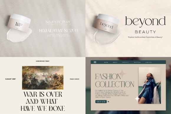 Modern Bundles  Font preview 4