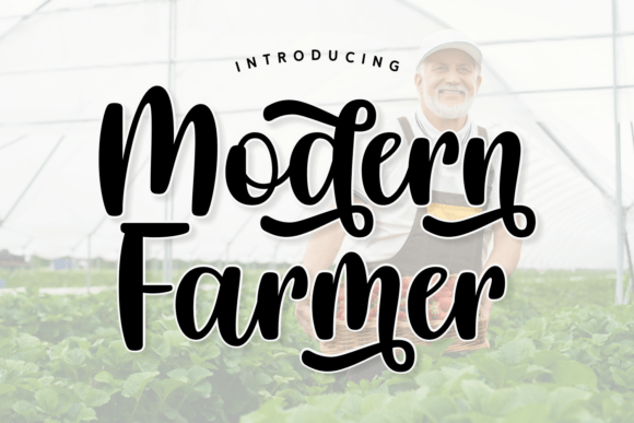 Modern Farmer Font