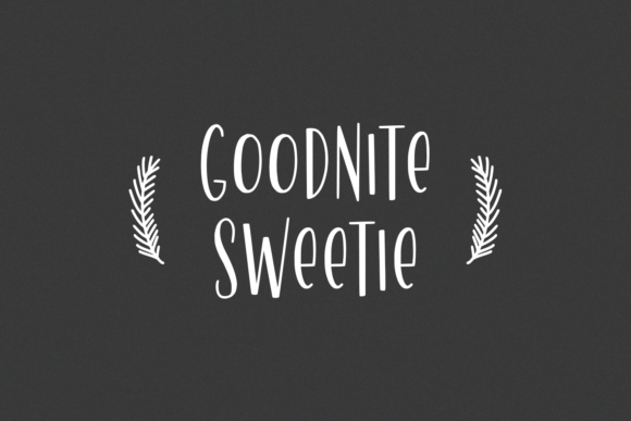 Modern Leaves Font preview 4