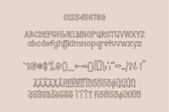Modern Mountain Font preview 3