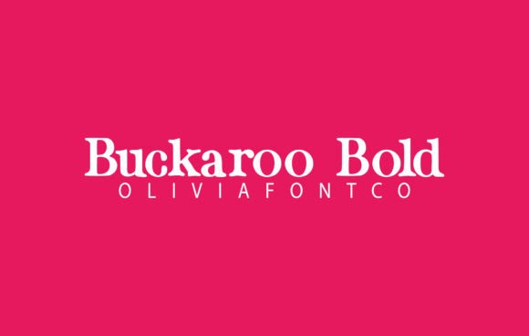 Buckaroo Bold Font