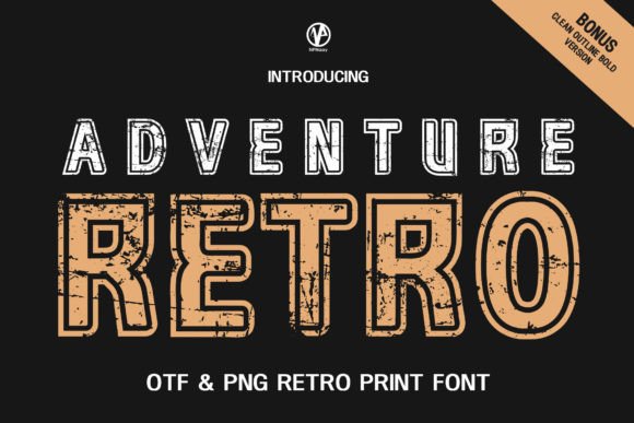 Adventure Retro Font