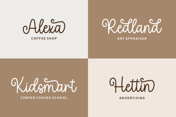 Modern Stories Font preview 4