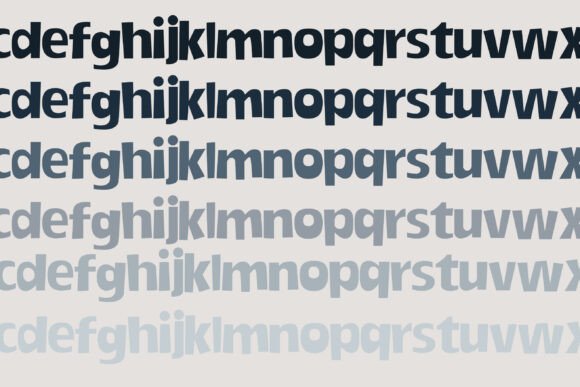 Modular Font preview 4