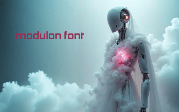 Modulon Font preview 2