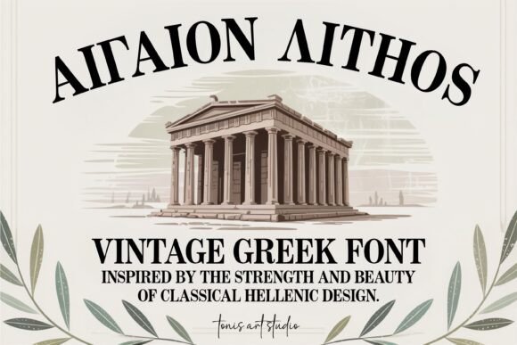 Aegean Stone Font