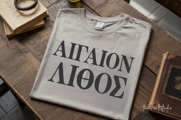 Aegean Stone Font preview 4