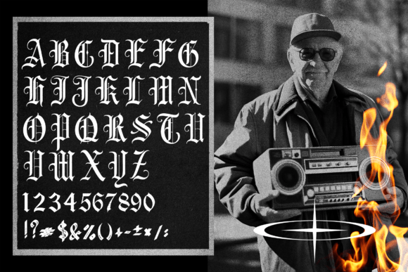 Mognus Font preview 3