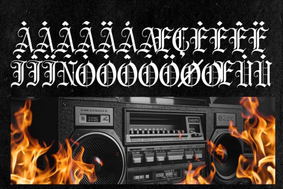 Mognus Font preview 4