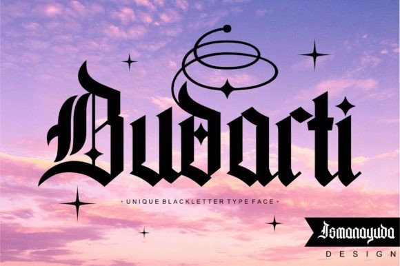 Budarti Font