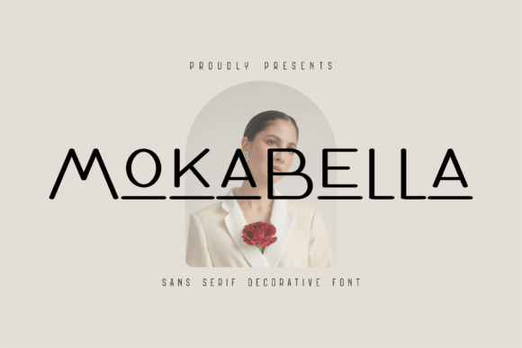Mokabella Font preview 2