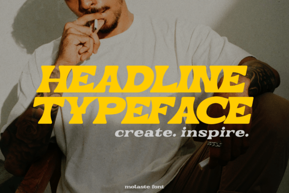 Molaste Font preview 2