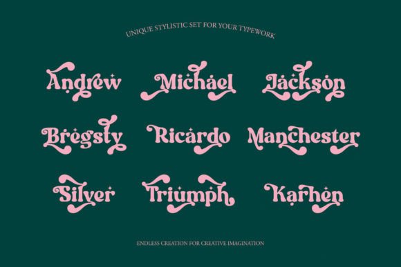 Aekabih Muskey Font preview 4