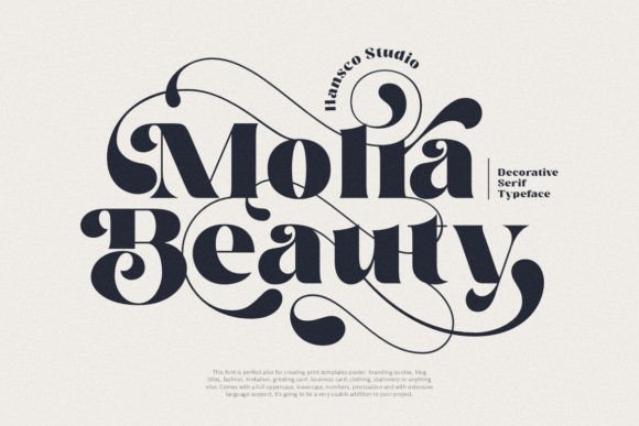 Molra Beauty Font Molra Beauty Font