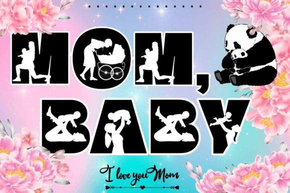 Mom and Baby Font