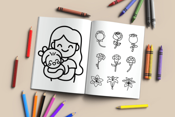 Mom Doodle Font preview 4