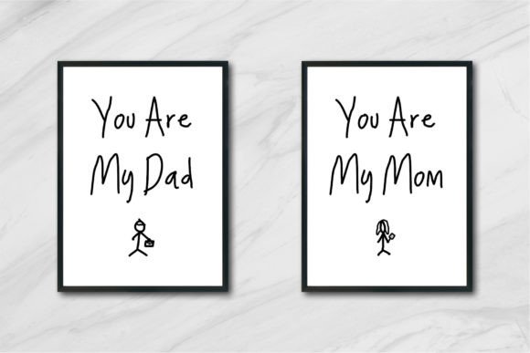 Mom I Love You so Much Font preview 2