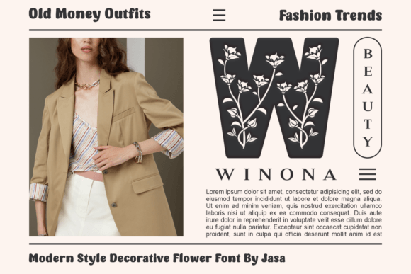 Mona Font preview 2