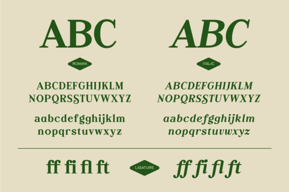 Monagi Font preview 3