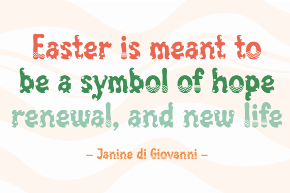 Moms Easter Font preview 3