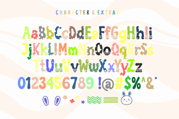Moms Easter Font preview 4
