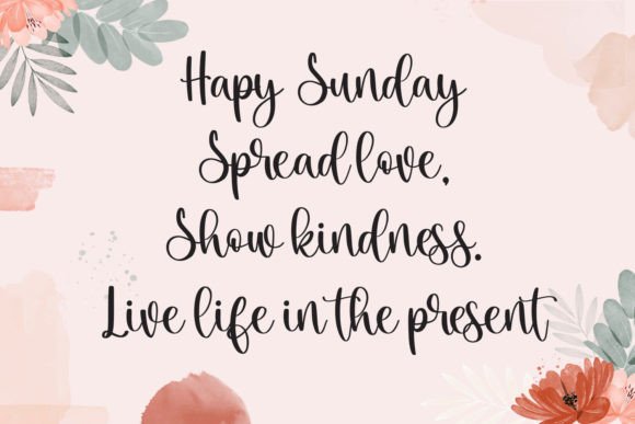 Monday Font preview 3