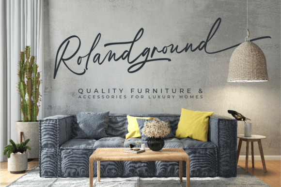 Aesthete Signature Font preview 3