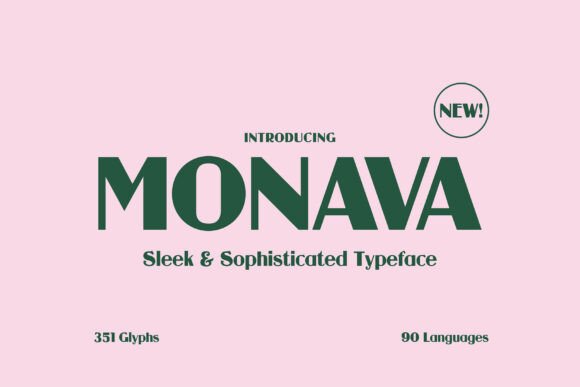 Monava Font