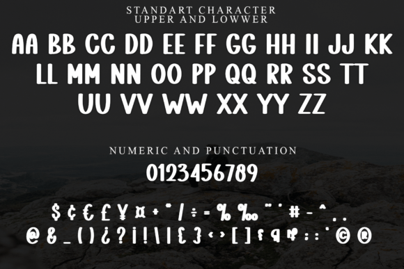 Monday Lacation Font preview 4