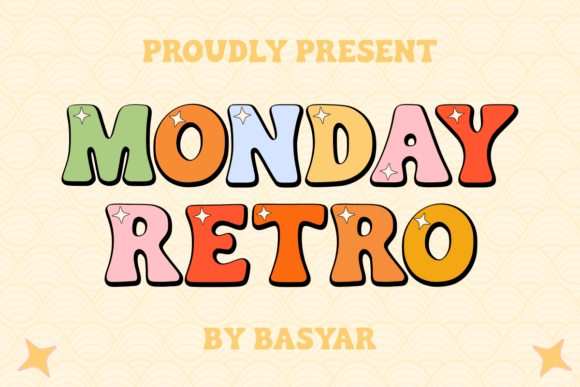 Monday Retro Font