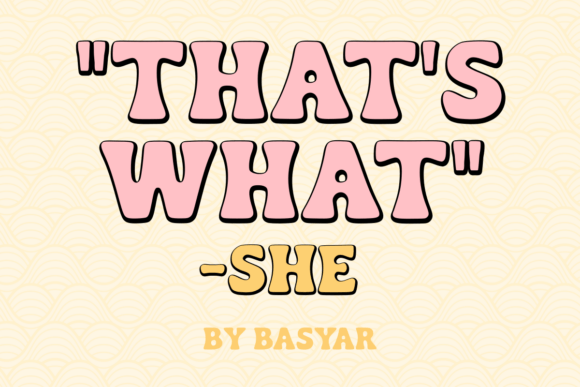 Monday Retro Font preview 3