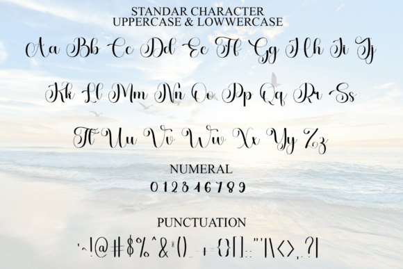 Monday Vacation Font preview 3