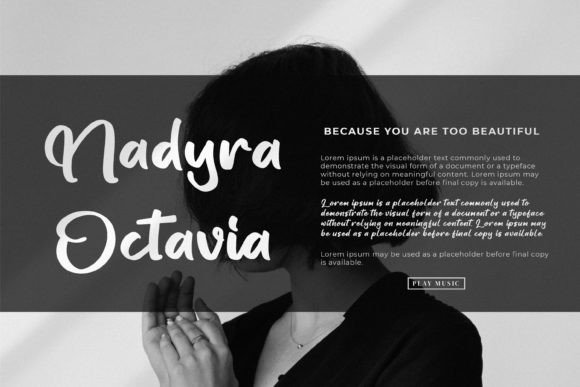 Monella Cattresh Font preview 3