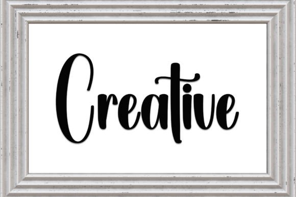 Aesthetic Font preview 2