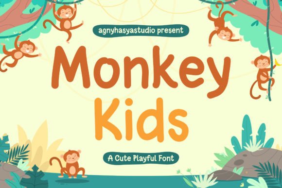 Monkey Kids Font