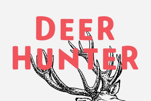 Monndy Stamp Display Font Font preview 2