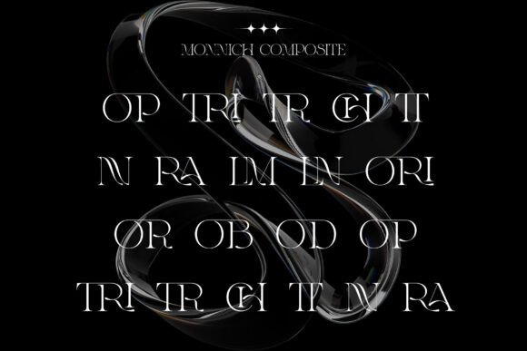 Monnich Font preview 4