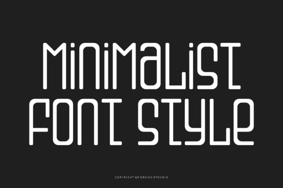 Monoger Outline Font preview 2