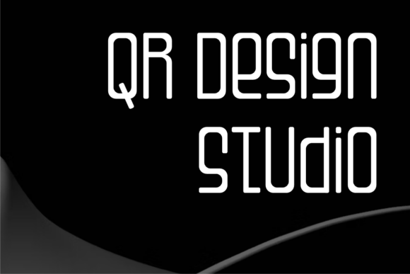 Monoger Outline Font preview 4