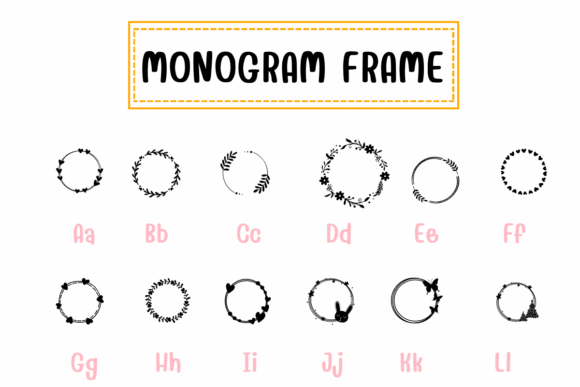 Monogram Frame Font preview 4