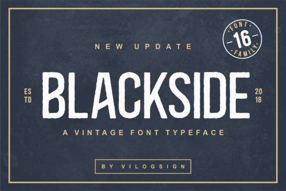 Blackside Font