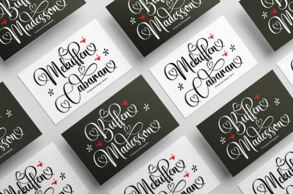 Buffen Font preview 3