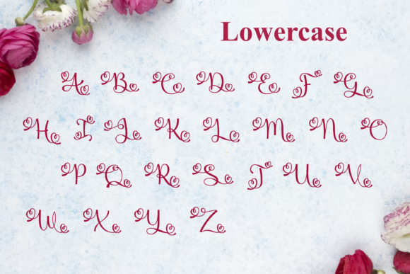 Monogram Love Font preview 2