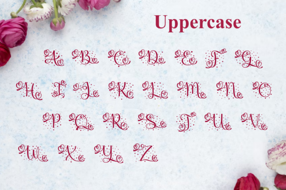 Monogram Love Font preview 3