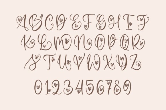 Monogram Love Curly Font preview 4