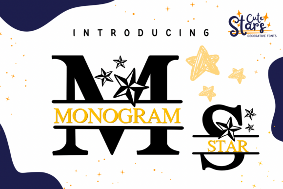 Monogram Star Font