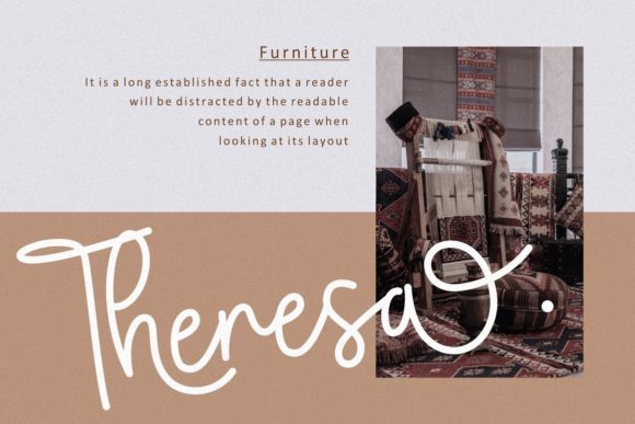 Monokind Script Font preview 3